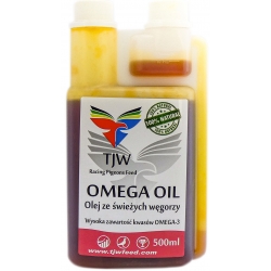 TJW Omega Oil 500ml - olej ze świeżych węgorzy z kwasami Omega 3